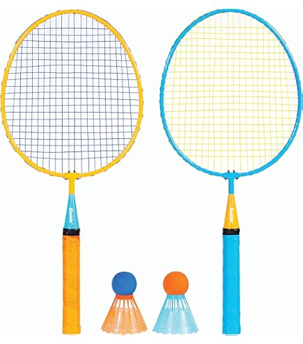 Amazon | Toyland®65cmジャンボテニス＆バドミントンセット - 巨大